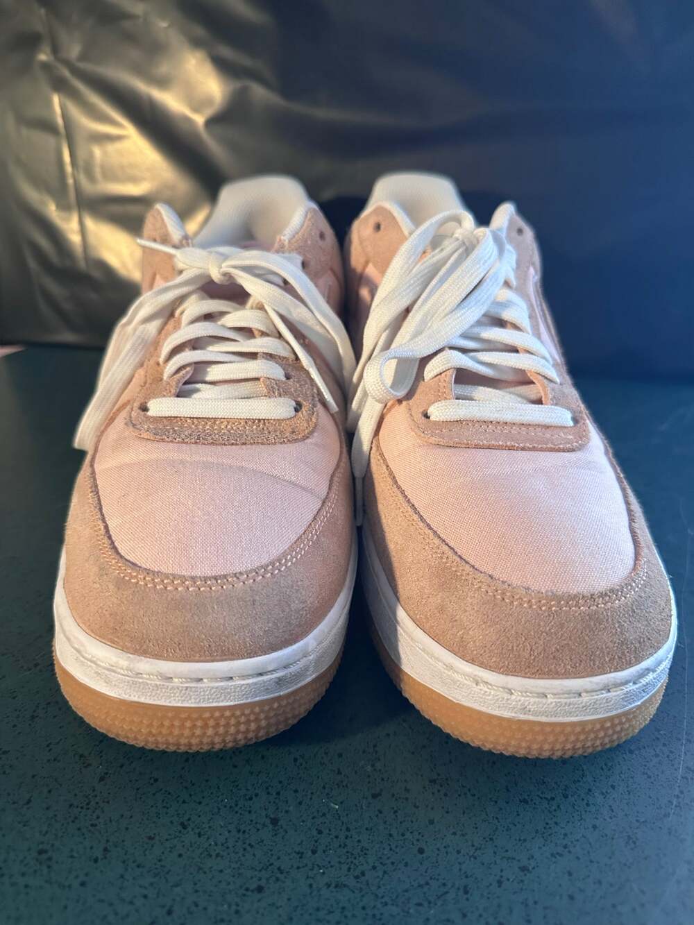 Mens Size 12 Nike Air Force 1 Low Arctic Orange Peach Basketball Causal Walking